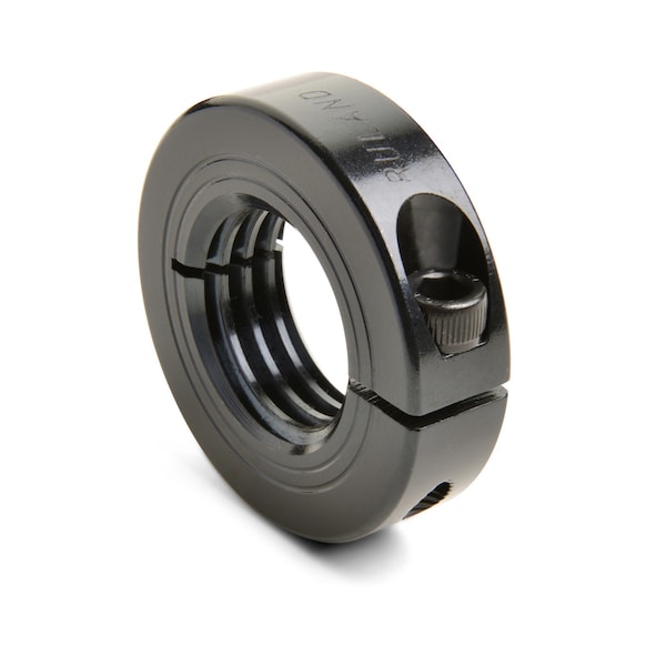 Left Hand Threaded Collar, Bore M20x2.5, Steel, OD 40mm